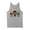 Gray, variant on Horror Doll Coffee Tank Top Unisex Large White