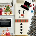thumbnail image 4 of geerera Snowman Christmas Fridge Magnets, Holiday Themed Decorative Stickers and Wall Decals, Christmas Decorations for Fridge, Metal Door, Garage, Office Cabinets, 4 of 9