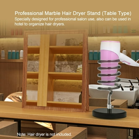 Professional Marble Hair Dryer Stand Table Type Dryer Holder Specially for Salon Hotel (Best Hair Dryer Professional Use)