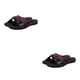 thumbnail image 3 of Sonducket Zapatillas de verano para hombre, correa de cuero, playa, informal, para exteriores, talla grande, zapatilla, masaje, sandalias Negro cuarenta 2piezas, 3 of 6