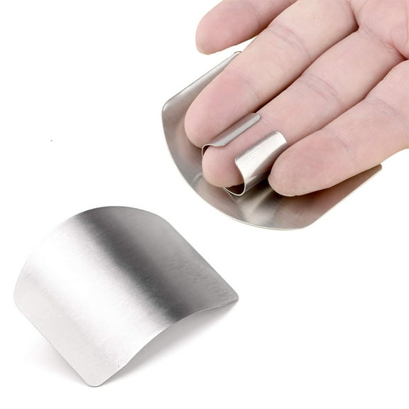 Stainless Steel Finger Protector for Cutting, Chopping & Dicing (2 or 4-Pack)-OLDSKU