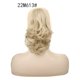 thumbnail image 2 of Pelucas Irfora Peluca de cola de caballo rizada corta con clip para el cabello Irfora Pelucas, 2 of 7