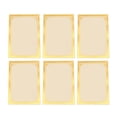 thumbnail image 1 of LOLIPPYY 6 Pcs Fournitures de Certificats Papier de Récompense pour Certificats d'Honneur d'Entreprise Papier Doré, 1 of 8