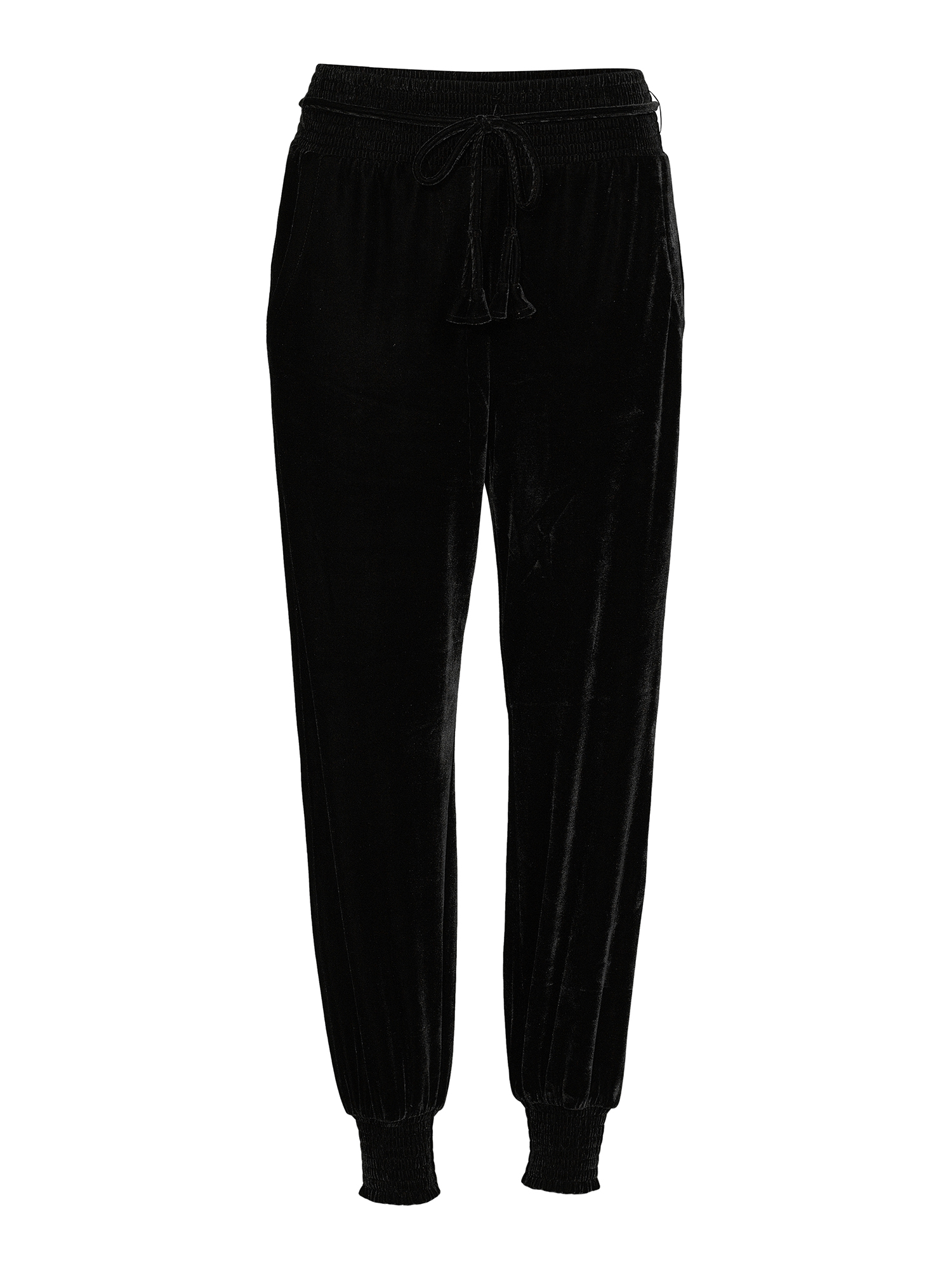 Time and Tru Women's Plush Velour Joggers