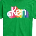 thumbnail image 3 of Barbie Pride - Ken Logo - Men's Short Sleeve Graphic T-Shirt, 3 of 5