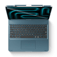 thumbnail image 2 of Pekarejue Keyboard Case for Apple iPad Pro 12.9-inch 2022 6th 5th 4th 3rd Generation: Smart Trackpad RGB Backlight, 360 Rotatable Cover and Pencil Holder for Apple iPad Pro 12.9 inch Navy Blue, 2 of 7