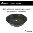 thumbnail image 3 of Champion Sports FPSL Exercise & Fitness Ball Base - 9" H x 13" L x 12" W - Rubber, 3 of 5