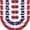 3x6FT 4 Pack, variant on 6 Pack 3x6 Ft American Flag Bunting – Patriotic Pleated Fan Flag Banner for Outdoor Porch & Railing, Red White & Blue Decor for 4th of July, Memorial Day, Independence Day Decorations