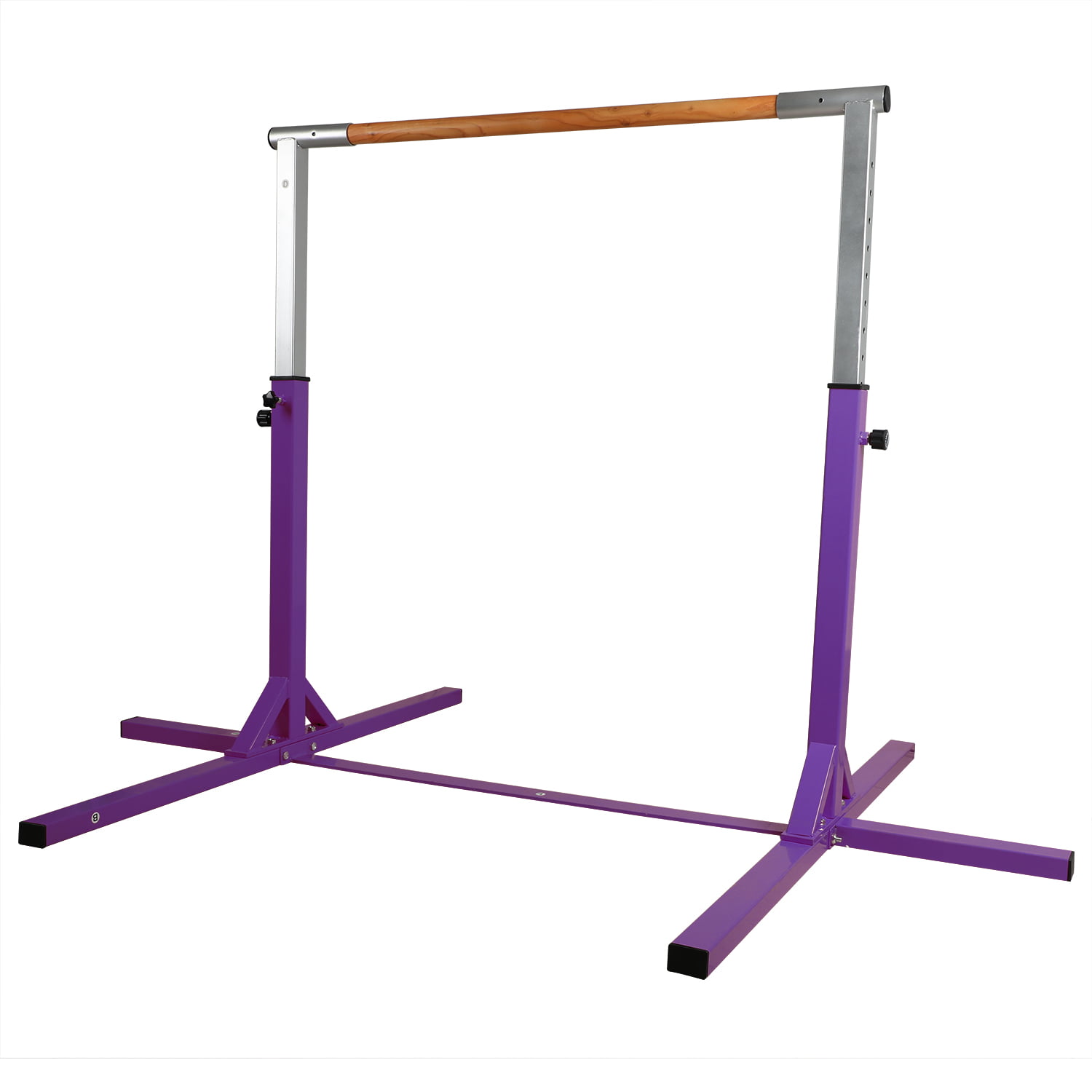 Athletic Gymnastics Expandable Kip Bar Junior Training Bars Purple 