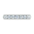 thumbnail image 3 of 1 Carat Diamond Wedding Band Ring in 14K White Gold (Ring Size 8.25) - IGI Certified, 3 of 4