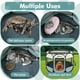 thumbnail image 5 of Corral para mascotas Persure para interiores y exteriores, gris, pequeño, 5 of 6