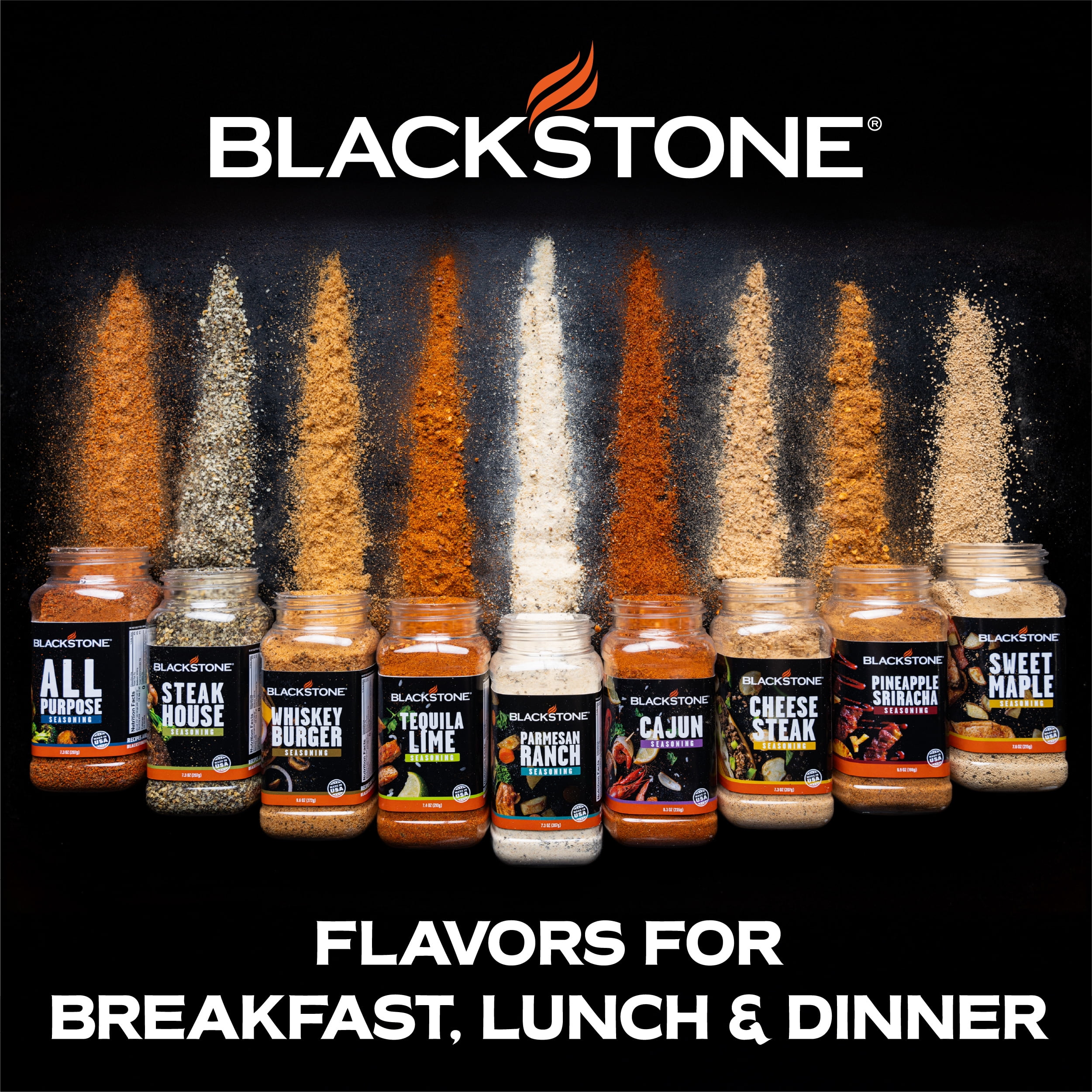 Blackstone Cheesesteak Seasoning, 7.3 oz - Gluten-Free