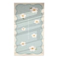 thumbnail image 3 of Tuvgenk Bedroom Runner Rugs Washable Rug 8×12in Blue Rectangular Floor Mats, 3 of 4