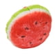 thumbnail image 4 of Juguete de peluche de frutas para perros, juguetes interactivos bonitos y suaves para morder, juguetes de peluche chirriantes para perros pequeños, medianos y grandes, sandía, 4 of 5