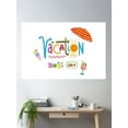 thumbnail image 2 of Vacation Mode On Poster Wall Art, Modern Wall Decor, 24x36 UNFRAMED, 2 of 3