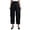 Black, variant on Woman Pants Straight Leg Baggy Black Pant Women Casual Soft Pants Women's Clothing