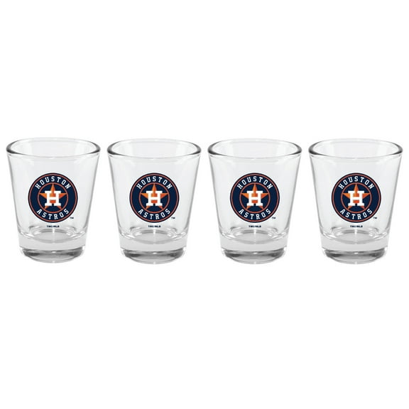 The Memory Company Houston Astros 4-Pack 2oz. Shot Glass Set