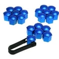 thumbnail image 2 of 20 Pcs Couvercles d'Écrous de Roue Universels 21mm Embouts d'Écrous de Vis Protecteur, 2 of 7