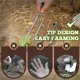 thumbnail image 5 of Horca de mano para cultivador de jardín | Herramienta de dos puntas para desherbar y cultivar hortalizas y flores | Artefacto de jardinería para aflojar y airear la tierra, 5 of 6