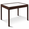 thumbnail image 4 of Mainstays Kids 3-Piece Dry Erase Activity Table and Chair Set for Learning, Drawing & Creative Play, Espresso, 4 of 9