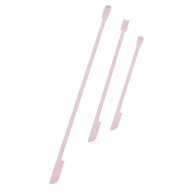 Ensemble de Spatules en Silicone Mini Double Embout pour Maquillage avec Raclette pour Cosmétiques et Essentiels Quotidiens