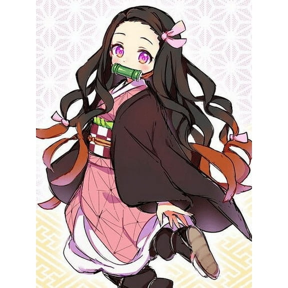 Diamond Painting Kits for Adults,Anime Diamond Art,Demon Slayer Diamond Painting.Home Interior Decoration Diamond Painting, 12 x 16 Inch