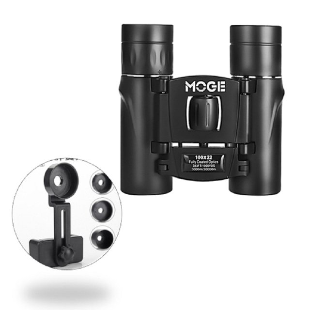 Ygjytge Telescopio FMC para Acampar Con Potentes Binoculares HD 100X22 (02)