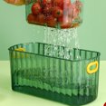 thumbnail image 4 of Ganfancp Cesta para Verduras - Cesta para Verduras Colar y Frutas Fruta Multifunción Cocina Cesta para Lavar Verdurascolador Recipiente de Remojo Rebajas Flash Deals 1X Productos, 4 of 7