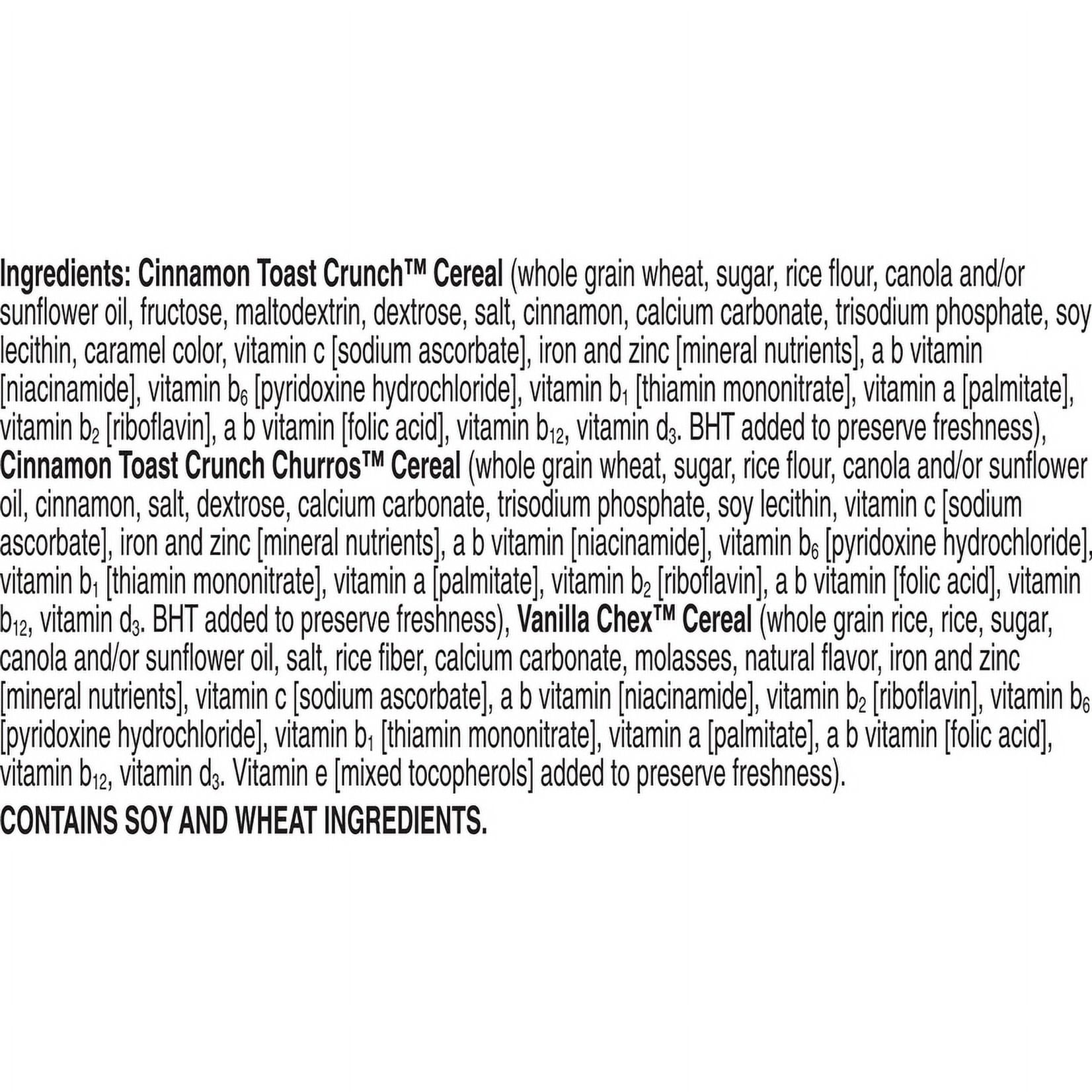 Cinnamon Toast Crunch Remix, Multipack, Snack Mix, 10 Pouches