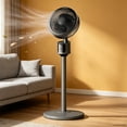 thumbnail image 4 of Pedestal Air Circulator, Whisper-Quiet Pedestal Air Circulator Fan, 3 Speed Adjustable Height USB Stand Fan For Home Bedroom, 4 of 6
