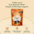 thumbnail image 5 of Four Sigmatic Organic Mushroom Coffee | Arabica Instant Coffee with Lion's Mane, Chaga and Rhodiola | Mushroom Coffee Instant Mix for Better Focus and Immune Support | 30 Serving Canister, 5 of 8