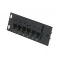 thumbnail image 2 of CAT6 Panel Wall Mount Rack Mount RJ45 Networking Adapter 6 Port, 2 of 8