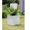 thumbnail image 6 of Modern White Planter Square, 6 of 6