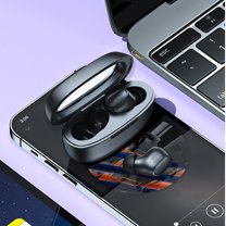 AZXY Bluetooth Earbuds Noise Cancelling,True Wireless Earbuds with Charging Case,Long Battery Life Small In Ear Headphones with Mic for Sleep Sports On Clearance,Birthday Back To School Gifts