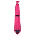 thumbnail image 2 of Mens Solid Color Clip On Easy to Remove Clip Necktie Ties, 2 of 2