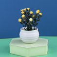 thumbnail image 1 of Mini plantas artificiales de Aloe, bonsái, pequeño árbol simulado, maceta, plantas, flores falsas, mesa de oficina, adornos en maceta, decoración del jardín del hogar Tan Jianjun  unisex, 1 of 2