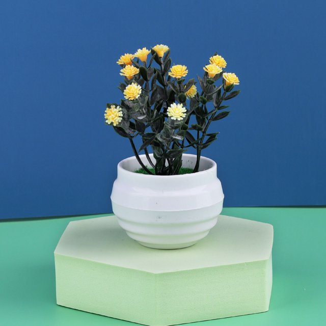 Mini plantas artificiales de Aloe, bonsái, pequeño árbol simulado, maceta, plantas, flores falsas, mesa de oficina, adornos en maceta, decoración del jardín del hogar Tan Jianjun unisex