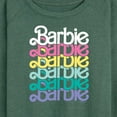 thumbnail image 3 of Barbie - Easter - Colorful Logo - Women's Lightweight French Terry Long Sleeve Shirt, 3 of 5