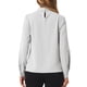 thumbnail image 3 of BLUSA DE CHIFFON CON CUELLO ALTO INSPIRADA EN CHIC OTOÑO INVIERNO PARA MUJERES, CAMISA DE MANGA LARGA DE NEGOCIOS CASUAL TAMAÑO XL GRIS, 3 of 6