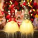 thumbnail image 4 of Gnomo navideño iluminado ZHAOCHENG hecho a mano juguete de elfo iluminado regalo navideño 2 piezas, 4 of 5