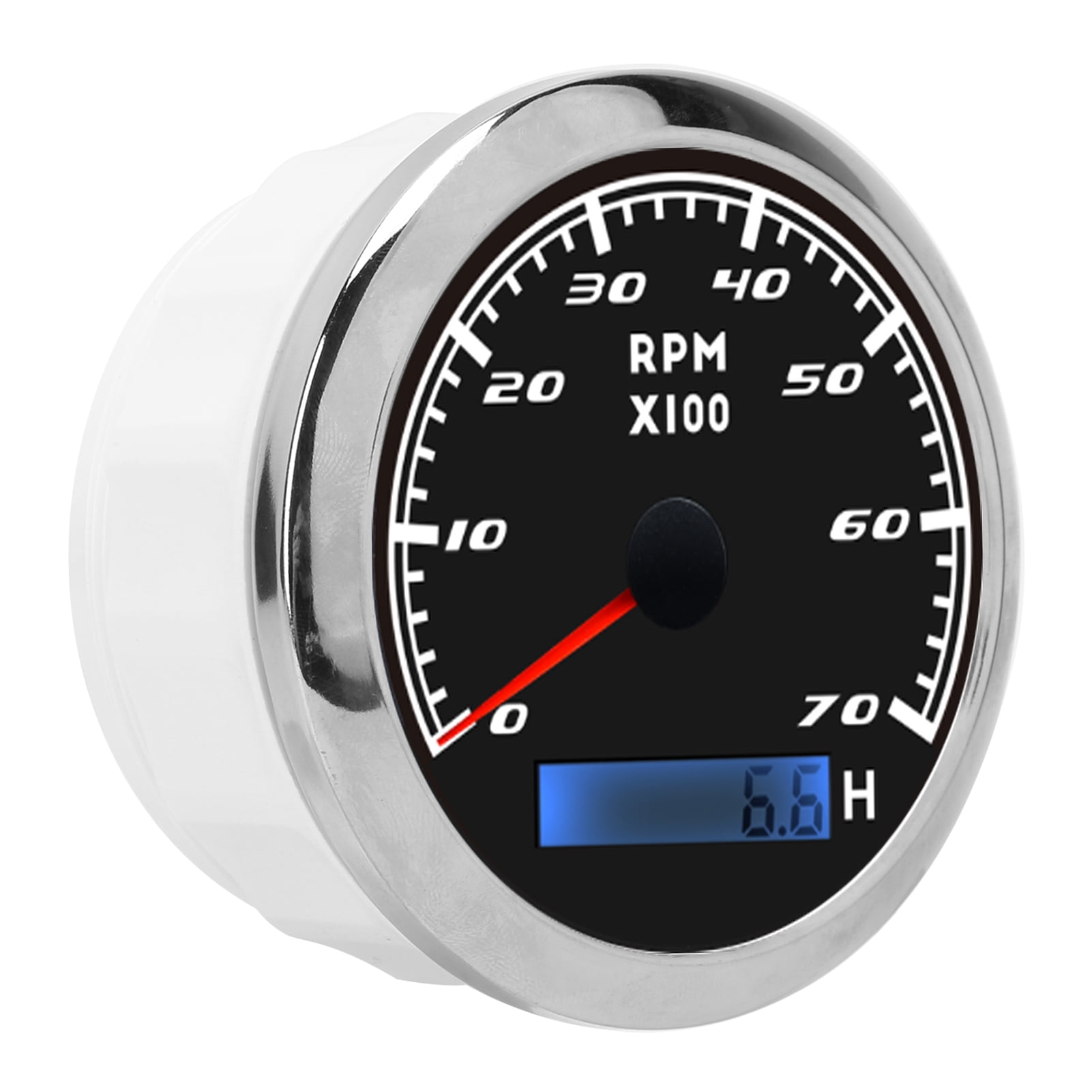 Pointer Tachometer, Universal Marine Tacho Meter Easy To Install For