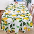 thumbnail image 4 of Modern Oval Tablecloth for Oval Table Waterproof Table Cloths for Dining Room Indoor Outdoor Home Decorative Table Cloth-60x120in, 4 of 6