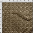 thumbnail image 4 of oneOone Silk Tabby Dark Olive Green Fabric Christmas Sewing Craft Projects Fabric Prints By Yard 42 Inch Wide, 4 of 4