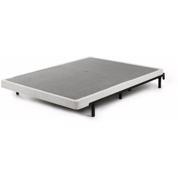 Zinus Jayanna 4 Inch Bifold Box Spring Mattress Foundation Zero Assembly Sturdy Metal Structure Low Profile California King Walmart Com Walmart Com