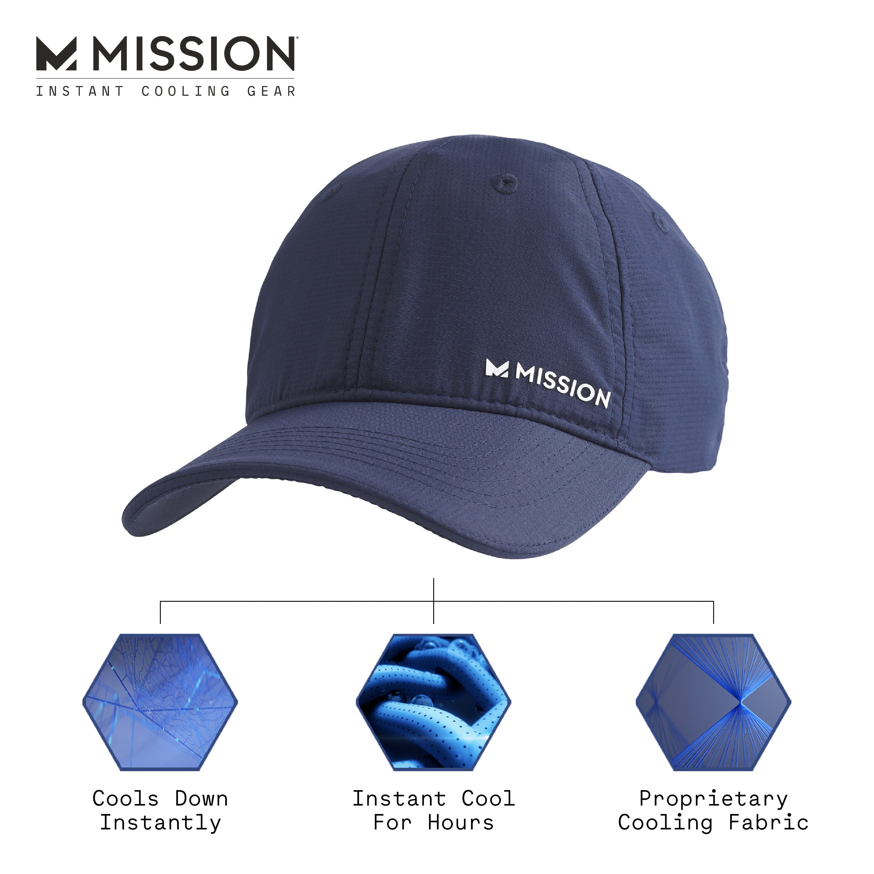 mission running hat