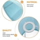 thumbnail image 2 of 1 pc Fabric Lampshade Dustproof Lamp Cover Soft Light Lampshade (Ice Blue), 2 of 3
