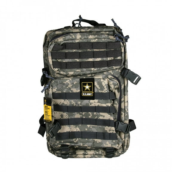 Army 898729 Camo Backpack with 2-Front Pockets