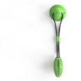 thumbnail image 1 of Pelota con fugas de comida para mascotas con sonido, juguete de limpieza Molar para perros, juguete rompecabezas blanco de silicona A With suction cup, 1 of 5