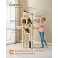thumbnail image 2 of Árbol para Gatos Feandrea de 175 cm con Condo Multifuncional y Rascadores, 2 of 7