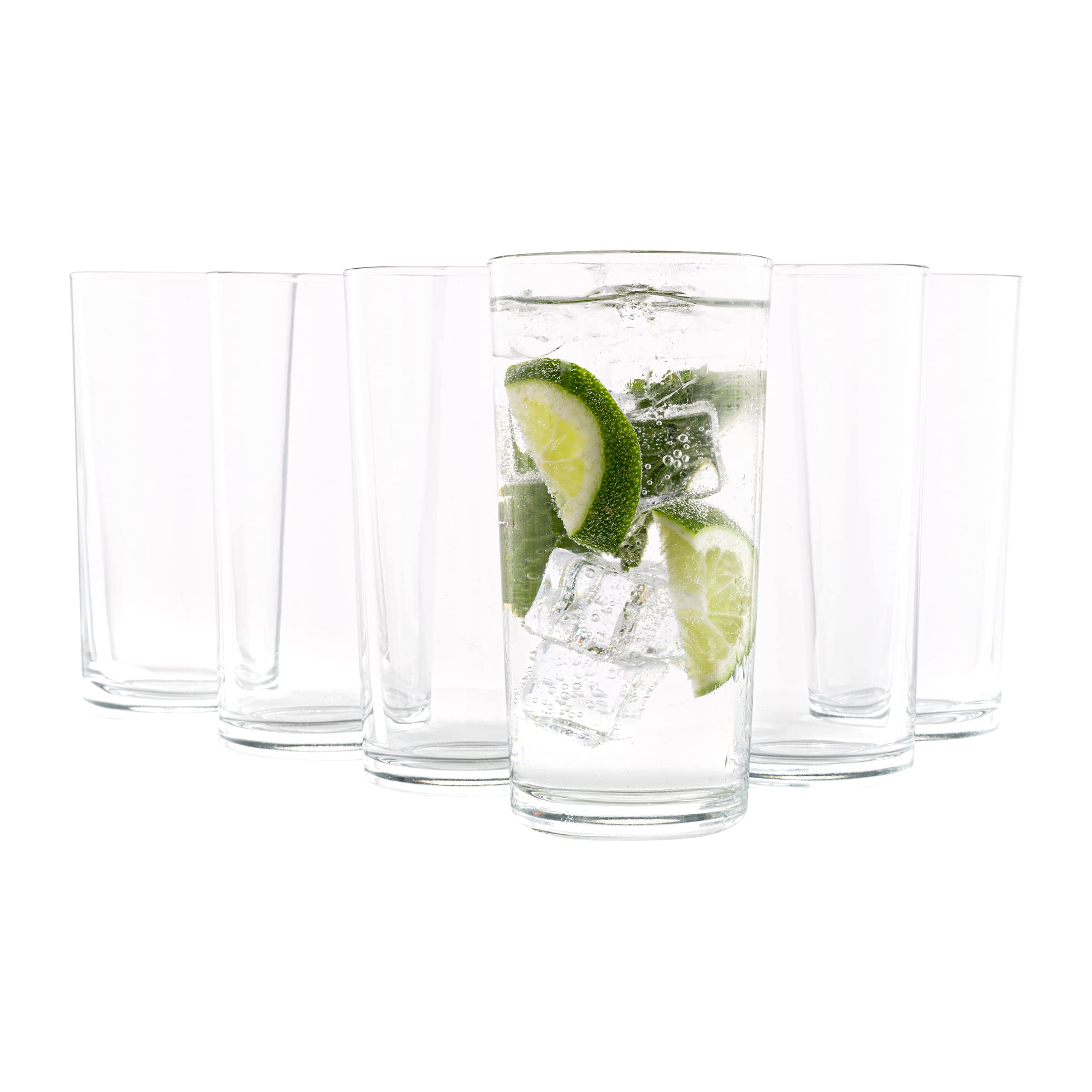 Vikko 8.3 Ounce Drinking Glasses | Thick and Durable Glass – For Water,  Juice, Soda, or Wine – Dishw…See more Vikko 8.3 Ounce Drinking Glasses |  Thick